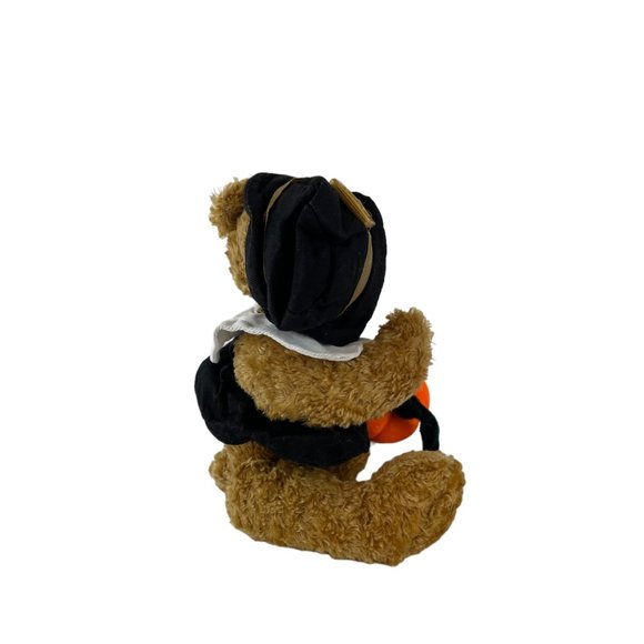 Calplush Pilgrim Teddy Bear #3270 The May Flowers Plush Thanksgiving Stuffed Toy - Picture 4 of 8